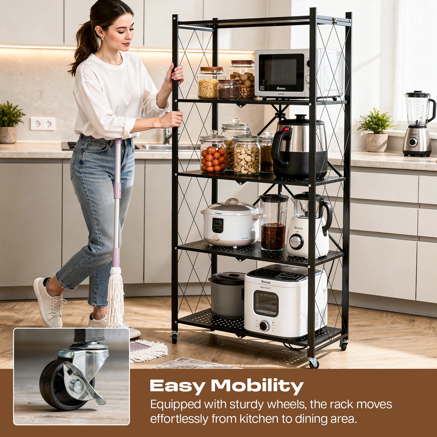 Narrow Storage Rack