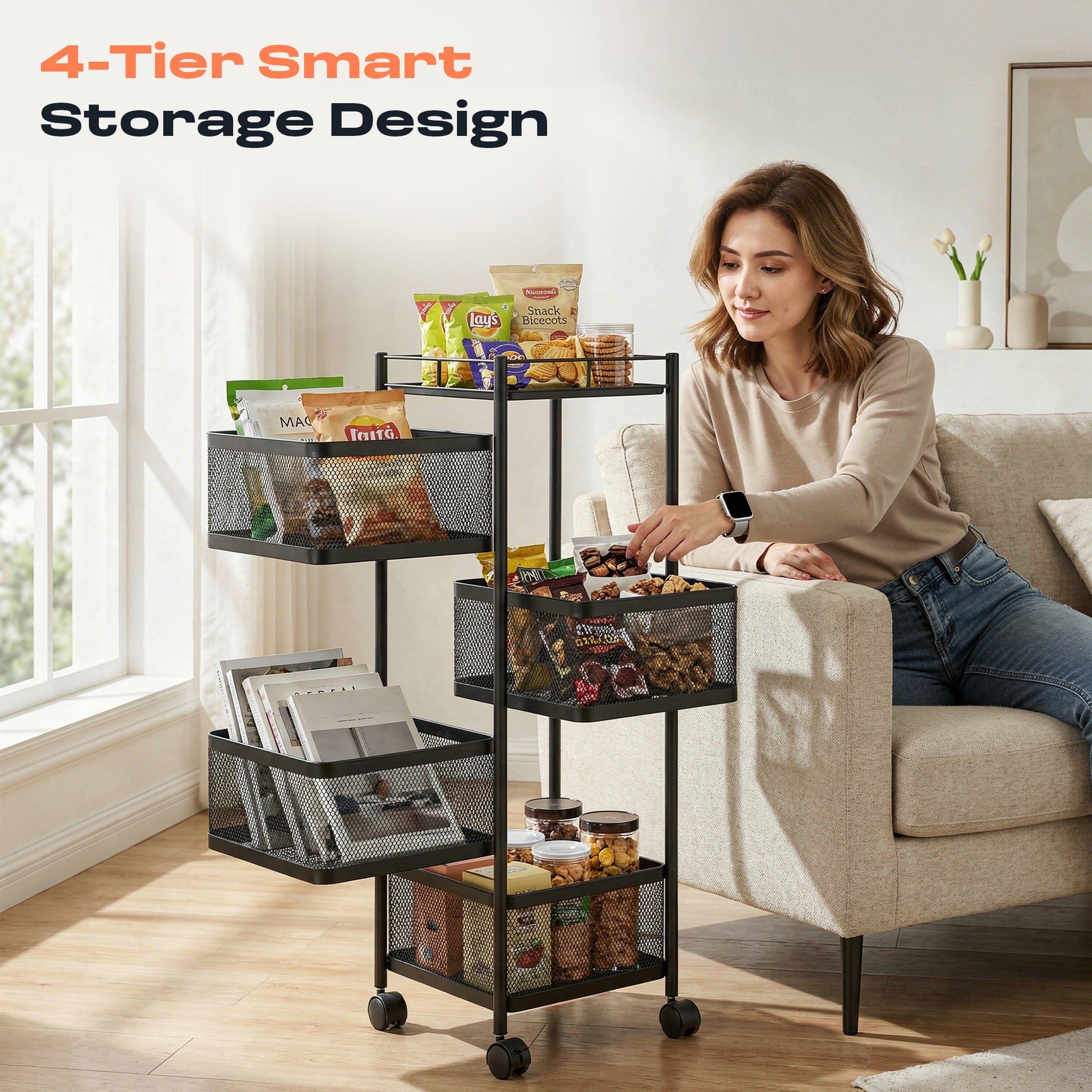 Swing Basket Storage