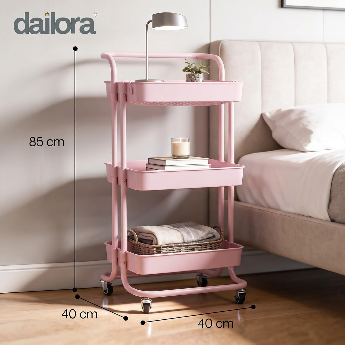  Multipurpose Trolley with Wheels