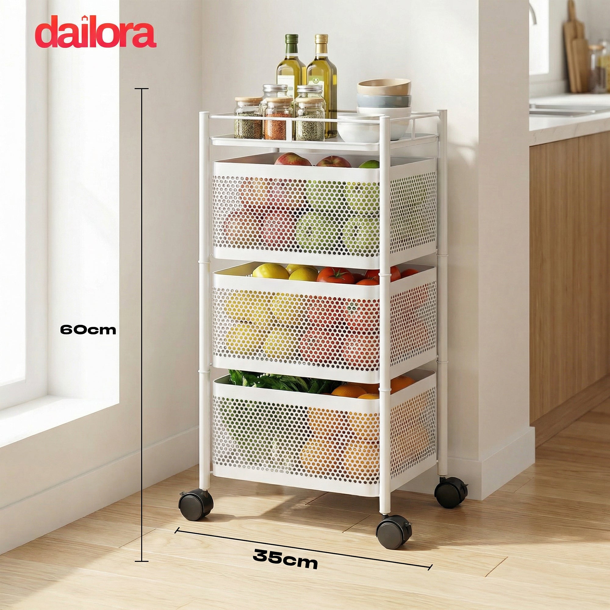 Fruit Display Rack