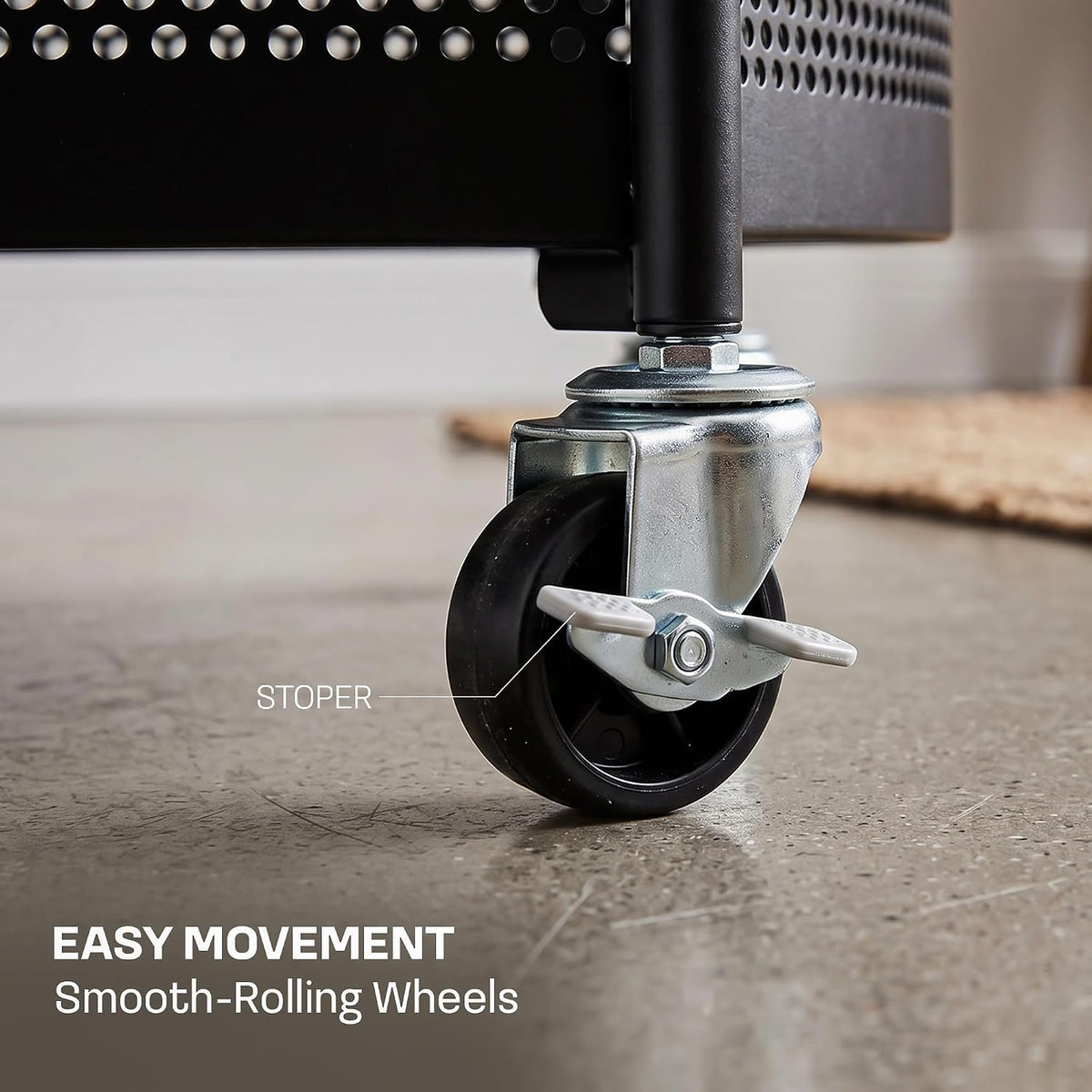 Organizer Trolley With Lockable 360° Wheels