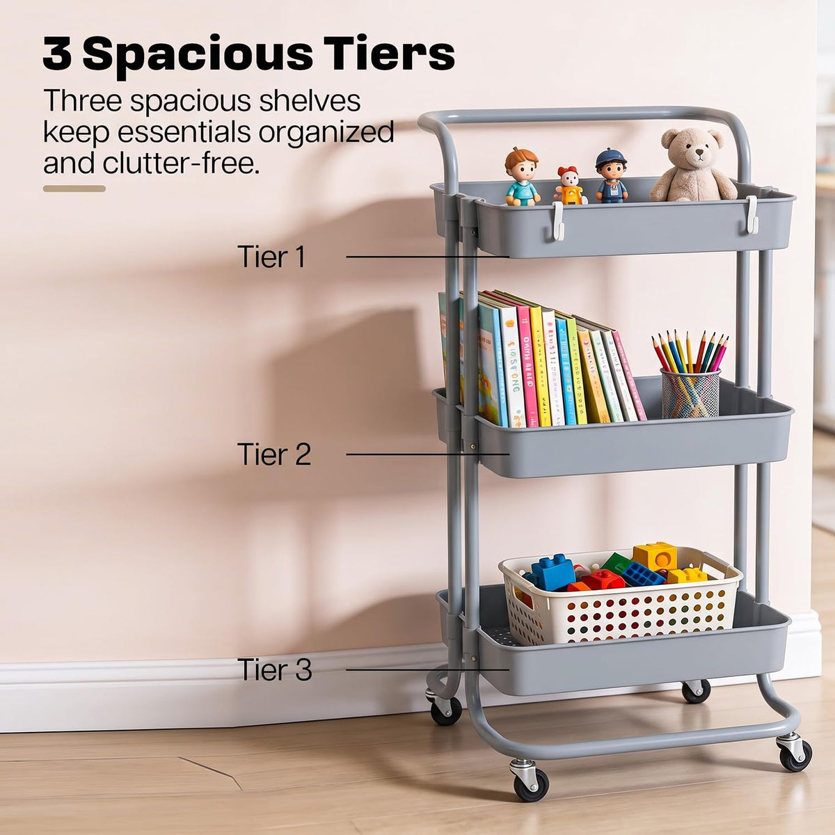 Utility Cart for Kitchen