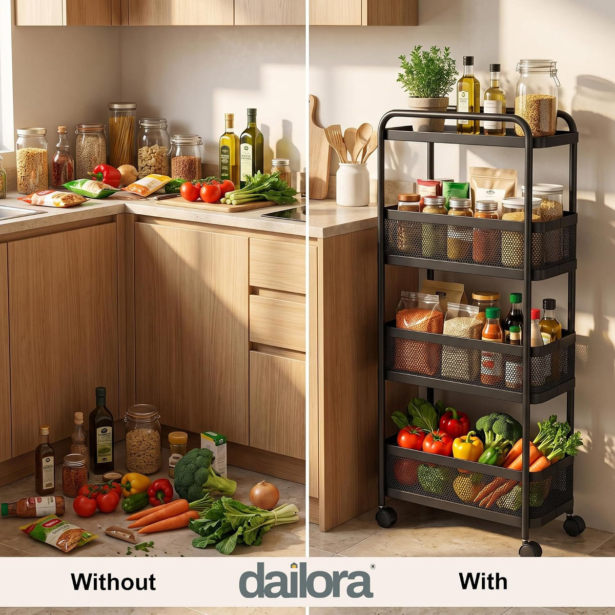 Storage Organizer Rack 