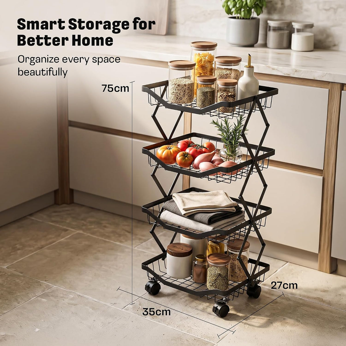 Kitchen Storage Rack 