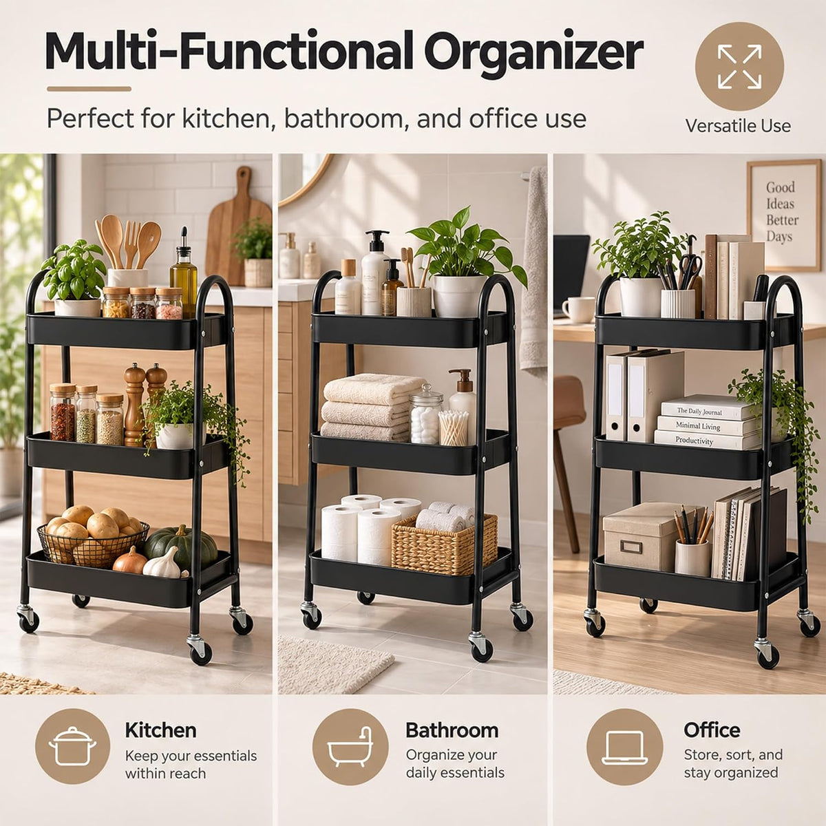  Multipurpose Utility Cart 