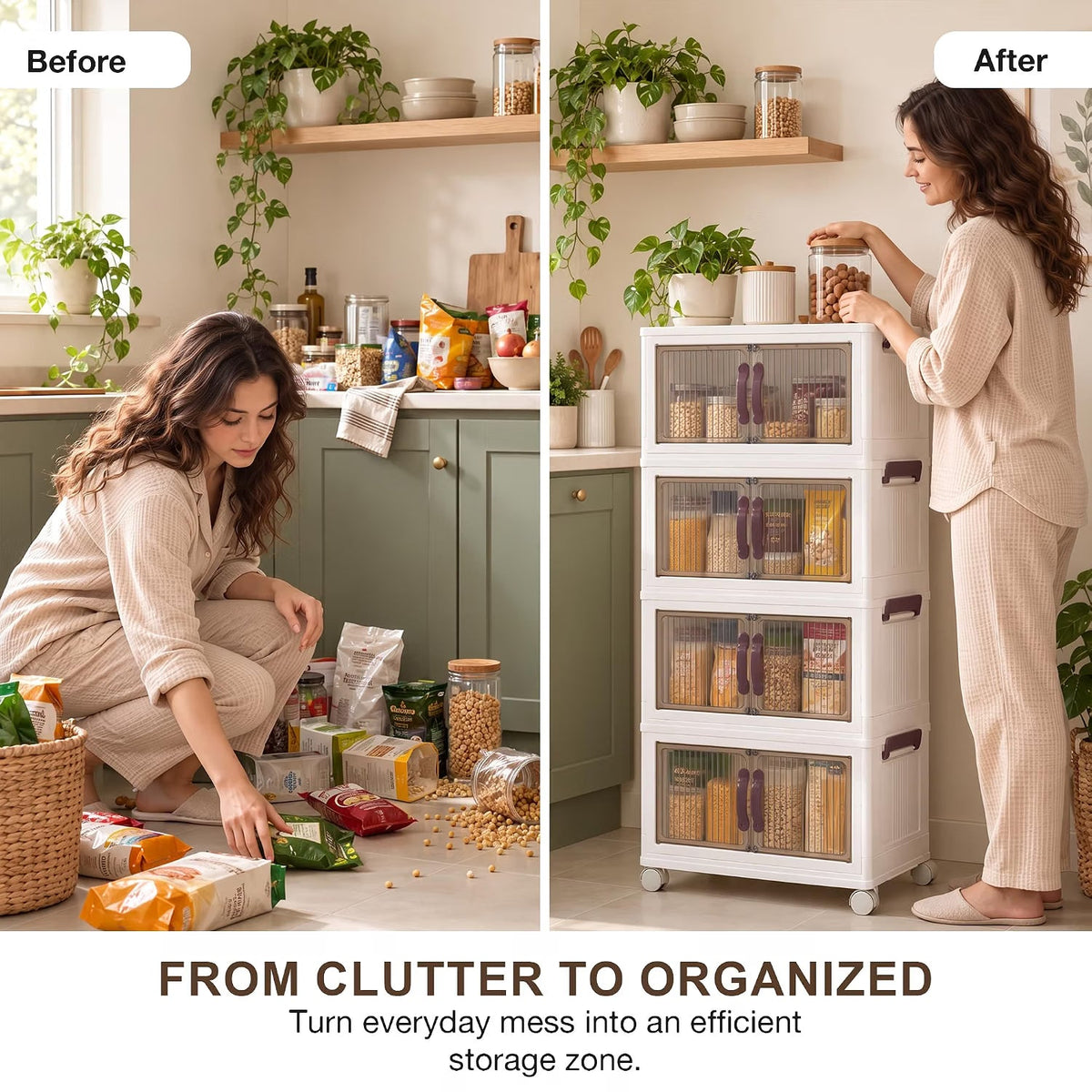 Foldable Kitchen Storage 