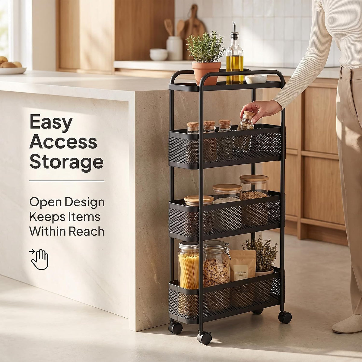 Storage Organizer Rack