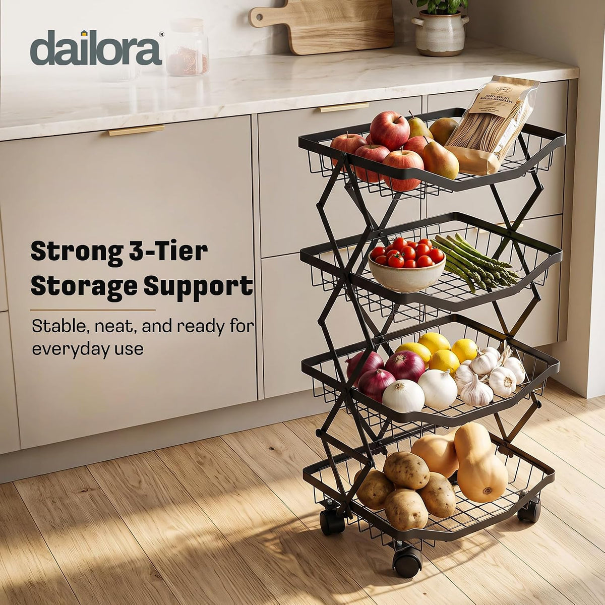  Storage Organizer for Kitchen