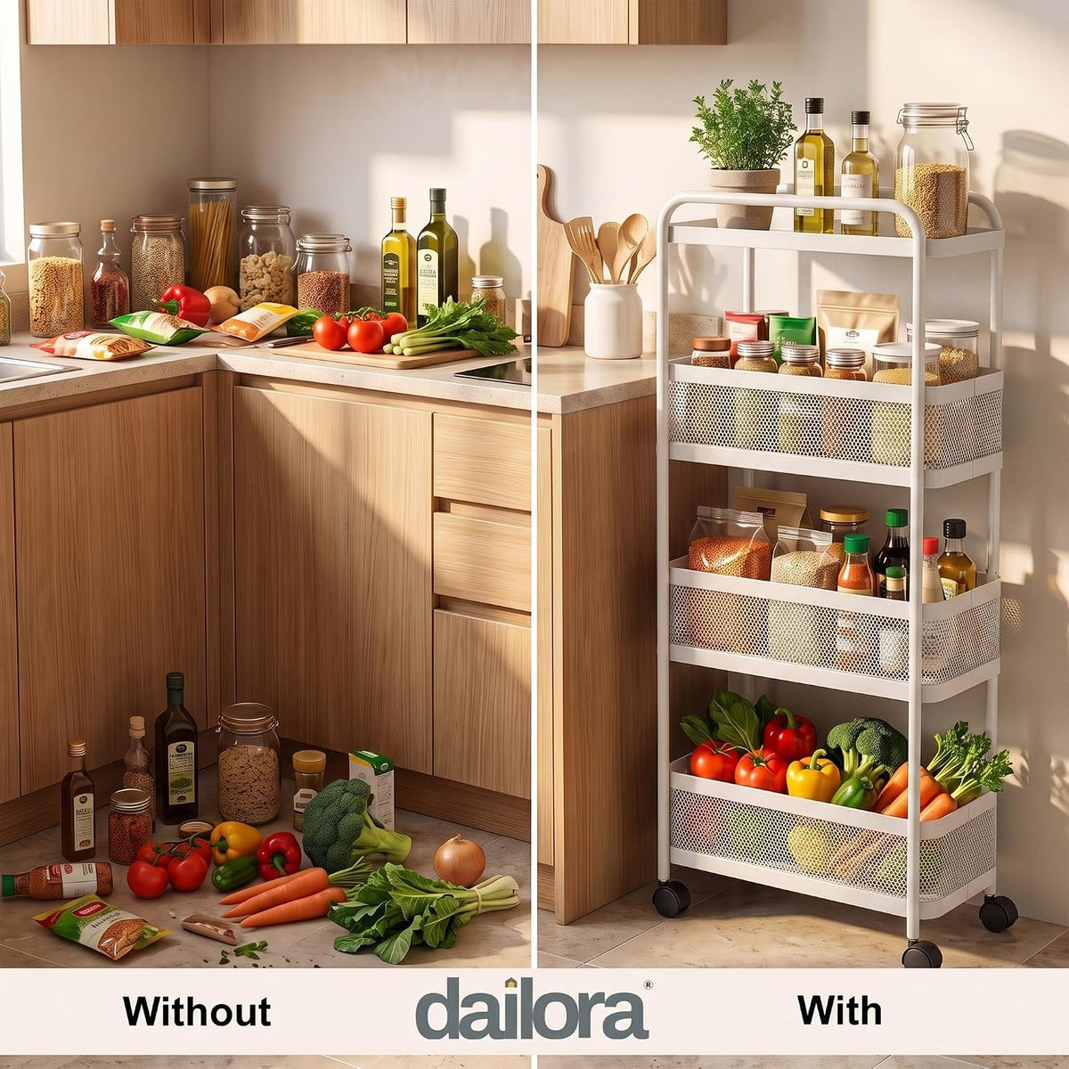Multipurpose Utility Cart for Home