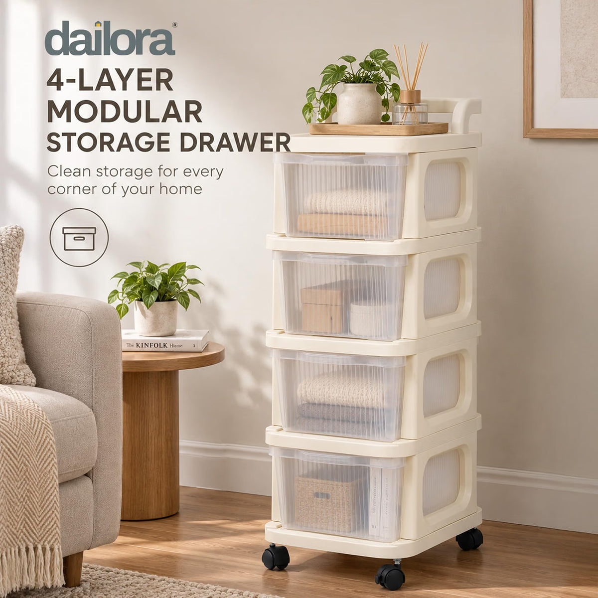 plastic storage drawer cabinet