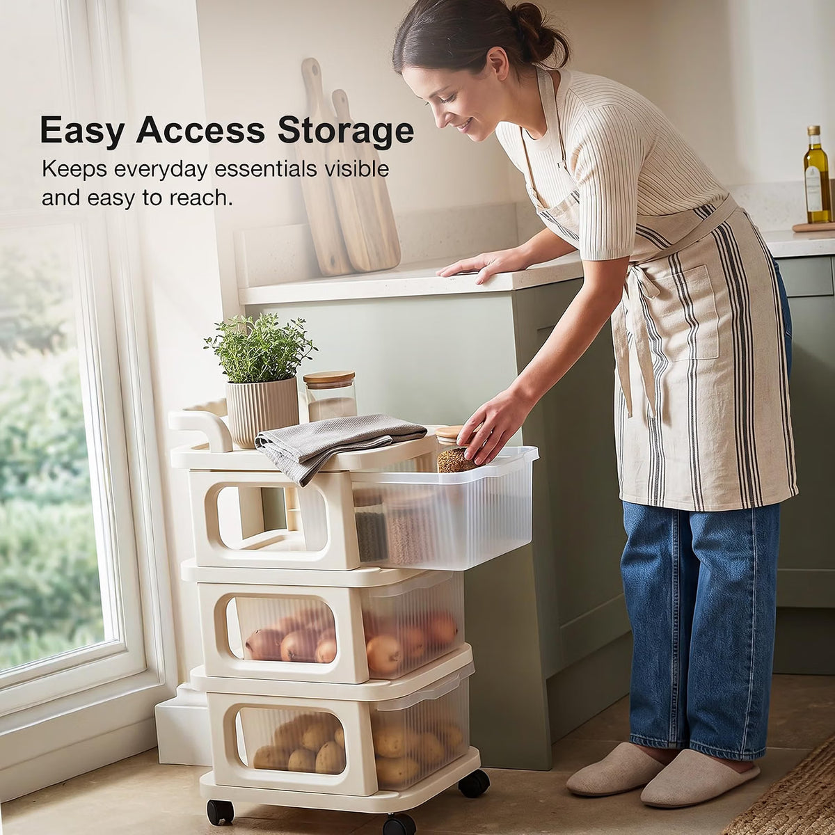 Plastic drawer  for storage