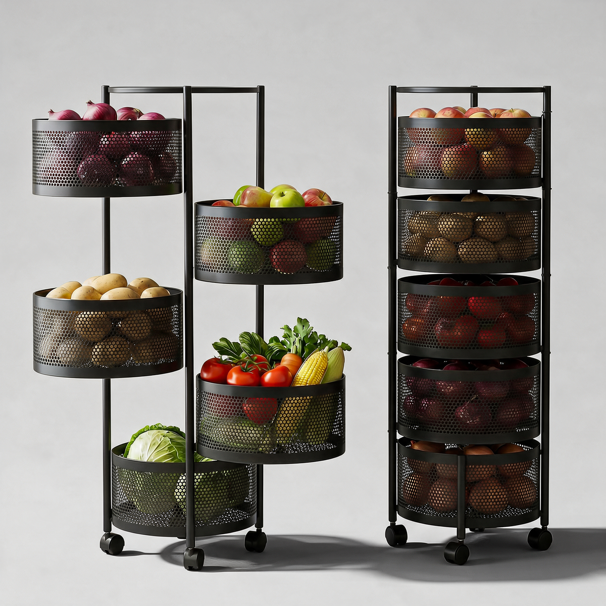 Vegetable Onion Rack for Kitchen