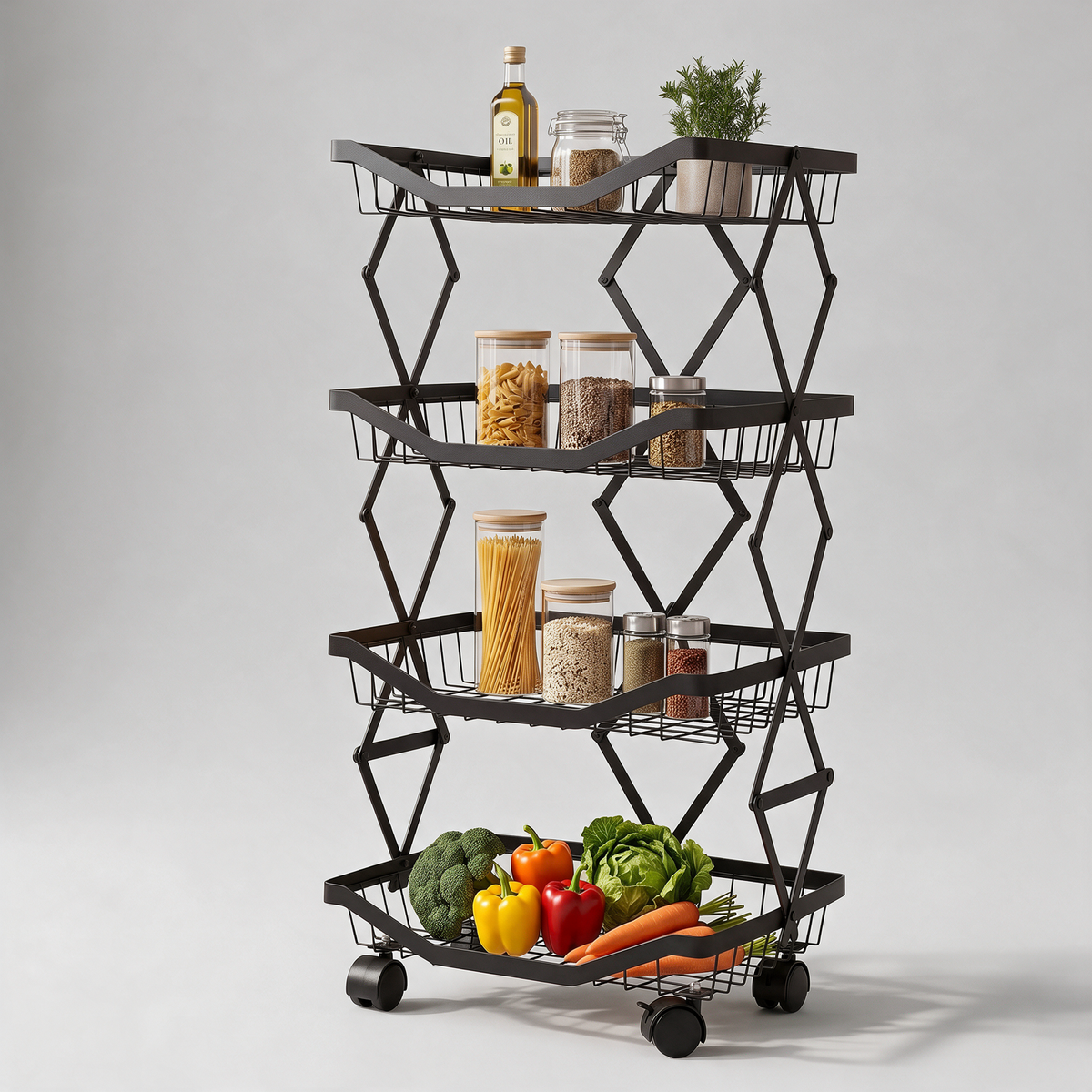 Storage Organizer for Kitchen