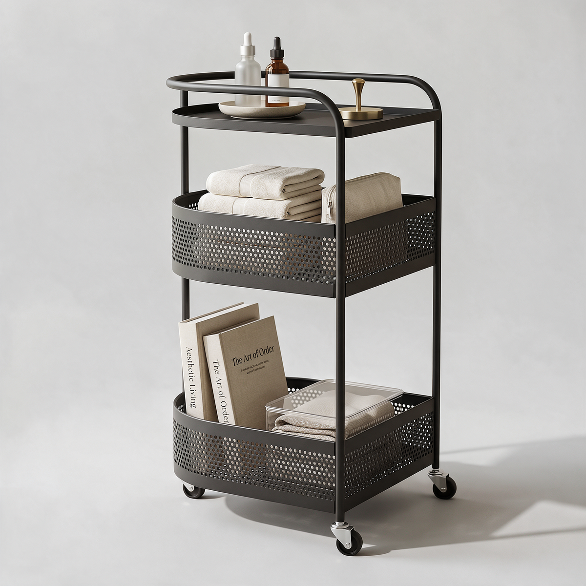Storage Rack with Handle