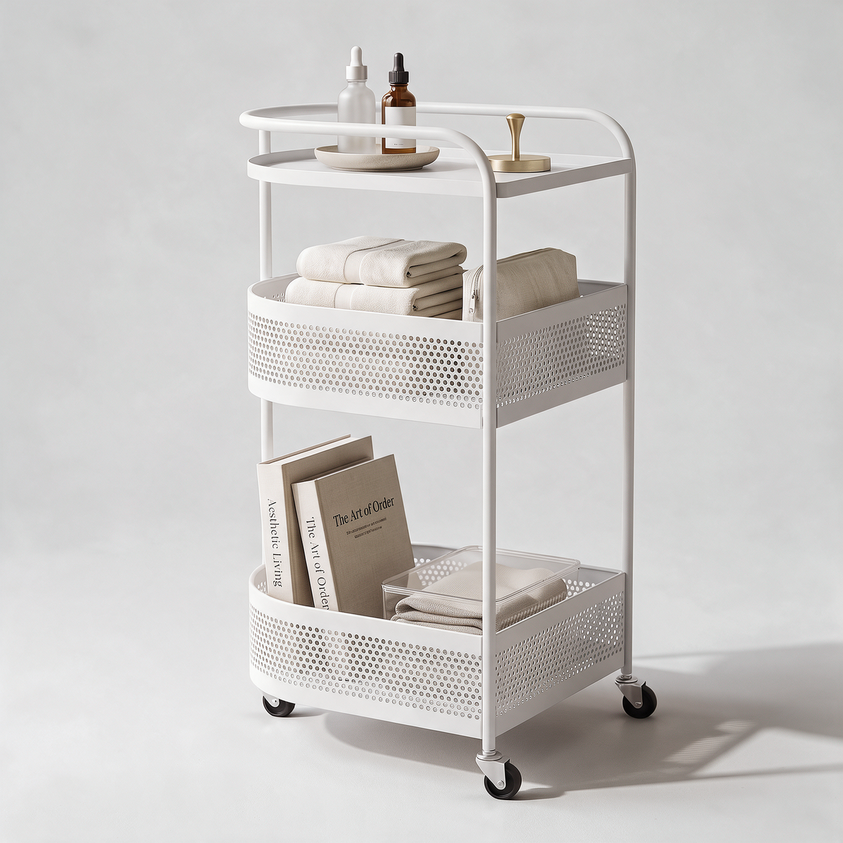 Storage Rack with Handle